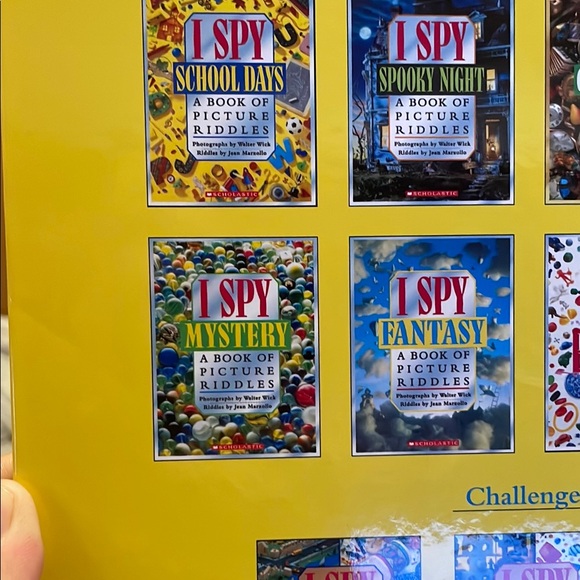 Scholastic | Toys | Scholastic I Spy Fantasy Picture Riddles Book ...